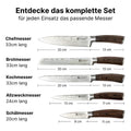 #3 tlg. Messerset