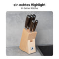 #6 tlg. Set mit Block