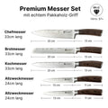 #5 tlg. Messerset