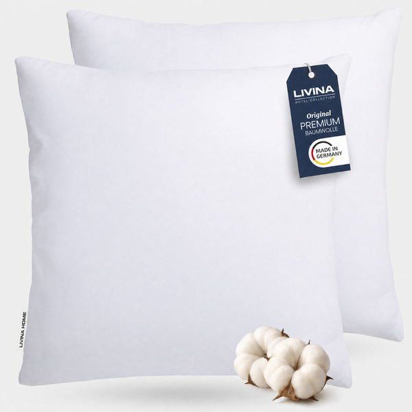 Premium Kopfkissen | 100% Baumwollehülle