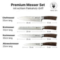 #4 tlg. Messerset