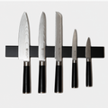 Küchenmesser Premium | 5er Set mit Messerleiste japanischer Griff